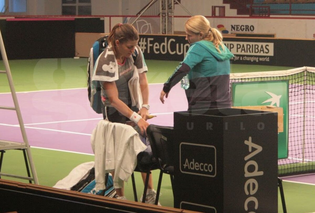 FOTO Lovituri de acomodare » România caută un loc în barajul pentru Grupa Mondială I: "Totul arată foarte bine”