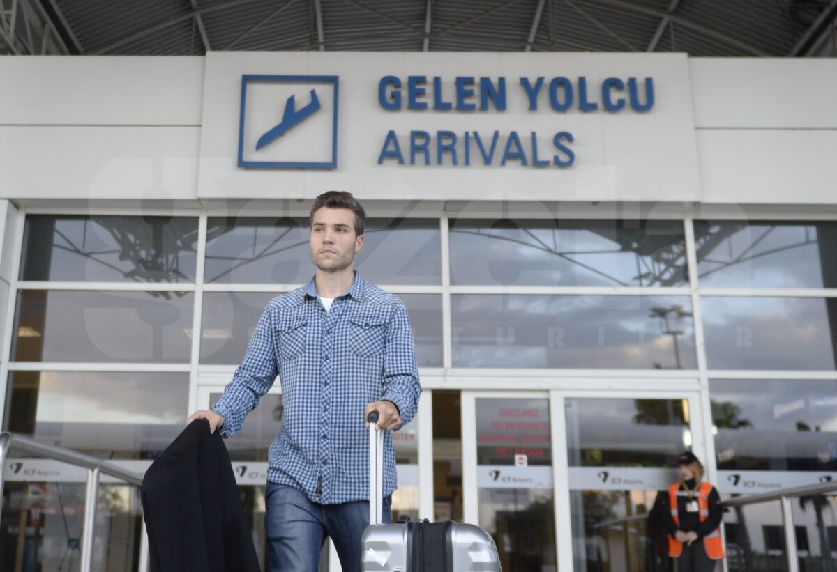 GALERIE FOTO Guilherme Sitya a ajuns în Turcia şi a oferit primele declaraţii » Motivul pentru care a ales să joace la Steaua