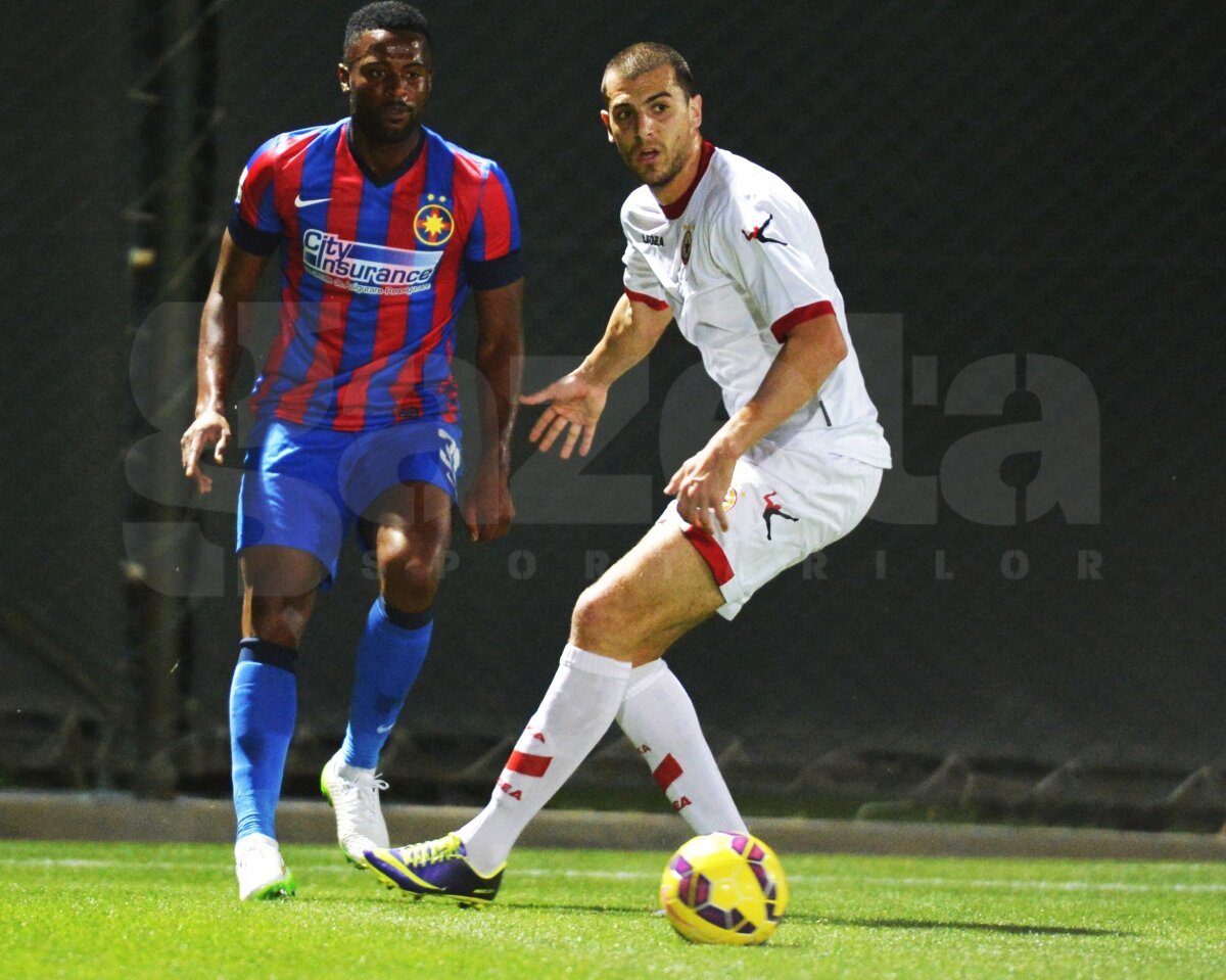 VIDEO şi FOTO Derby militar în Antalya! Steaua - ŢSKA Sofia 1-0. Adi Popa a marcat unicul gol al meciului! Debut pentru Ţucudean în tricoul campioanei