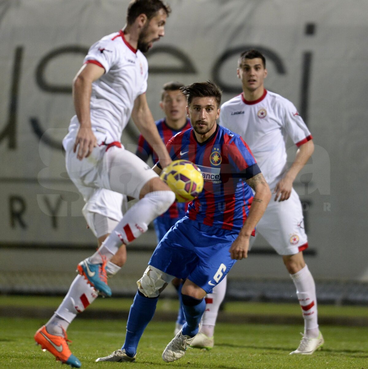 VIDEO şi FOTO Derby militar în Antalya! Steaua - ŢSKA Sofia 1-0. Adi Popa a marcat unicul gol al meciului! Debut pentru Ţucudean în tricoul campioanei