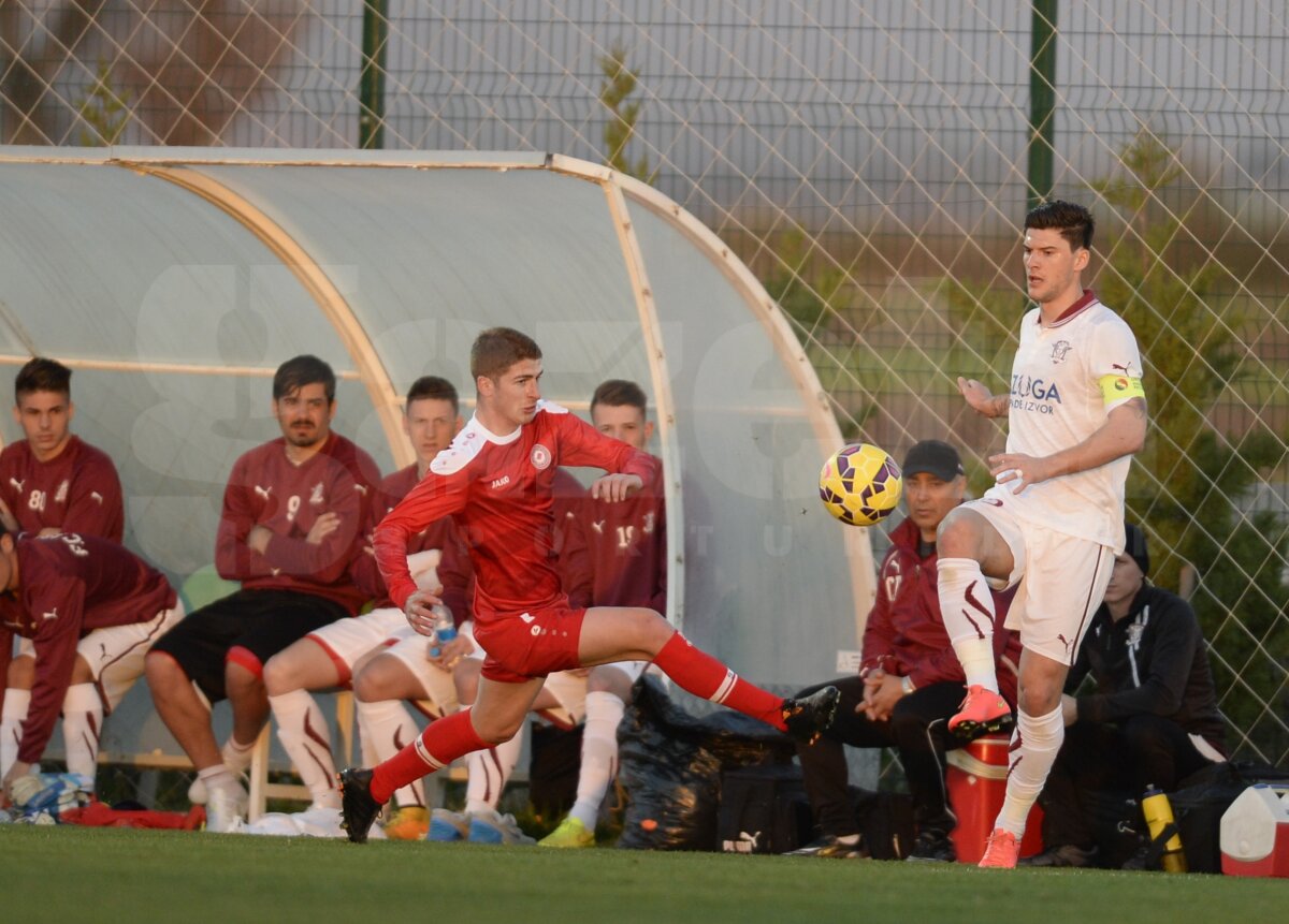 GALERIE FOTO Rapid a terminat la egalitate cu Lokomotiv Tbilisi, 0-0 » Daniel Pancu a ratat un penalty