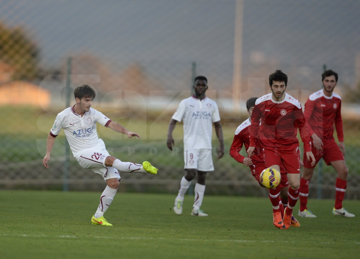 GALERIE FOTO Rapid a terminat la egalitate cu Lokomotiv Tbilisi, 0-0 » Daniel Pancu a ratat un penalty