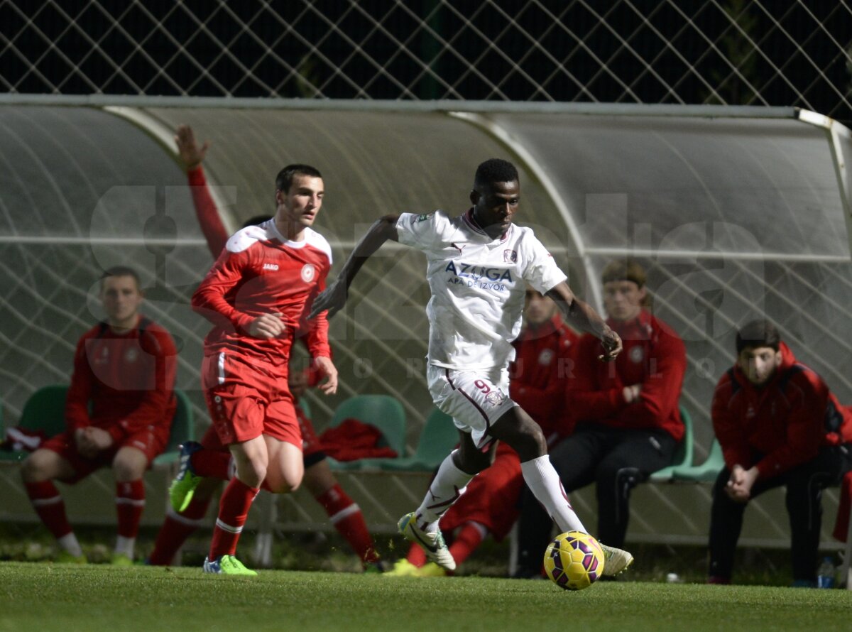 GALERIE FOTO Rapid a terminat la egalitate cu Lokomotiv Tbilisi, 0-0 » Daniel Pancu a ratat un penalty