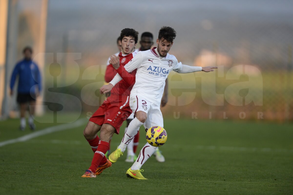 GALERIE FOTO Rapid a terminat la egalitate cu Lokomotiv Tbilisi, 0-0 » Daniel Pancu a ratat un penalty