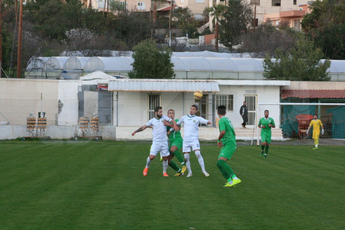 GALERIE FOTO Înfrîngere pentru Concordia Chiajna! Jucătorii lui Marius Şumudică au pierdut cu Aris Limassol