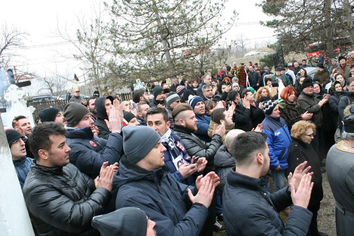 GALERIE FOTO Gloriile lui Dinamo l-au condus azi pe Ion Nunweiller pe ultimul drum