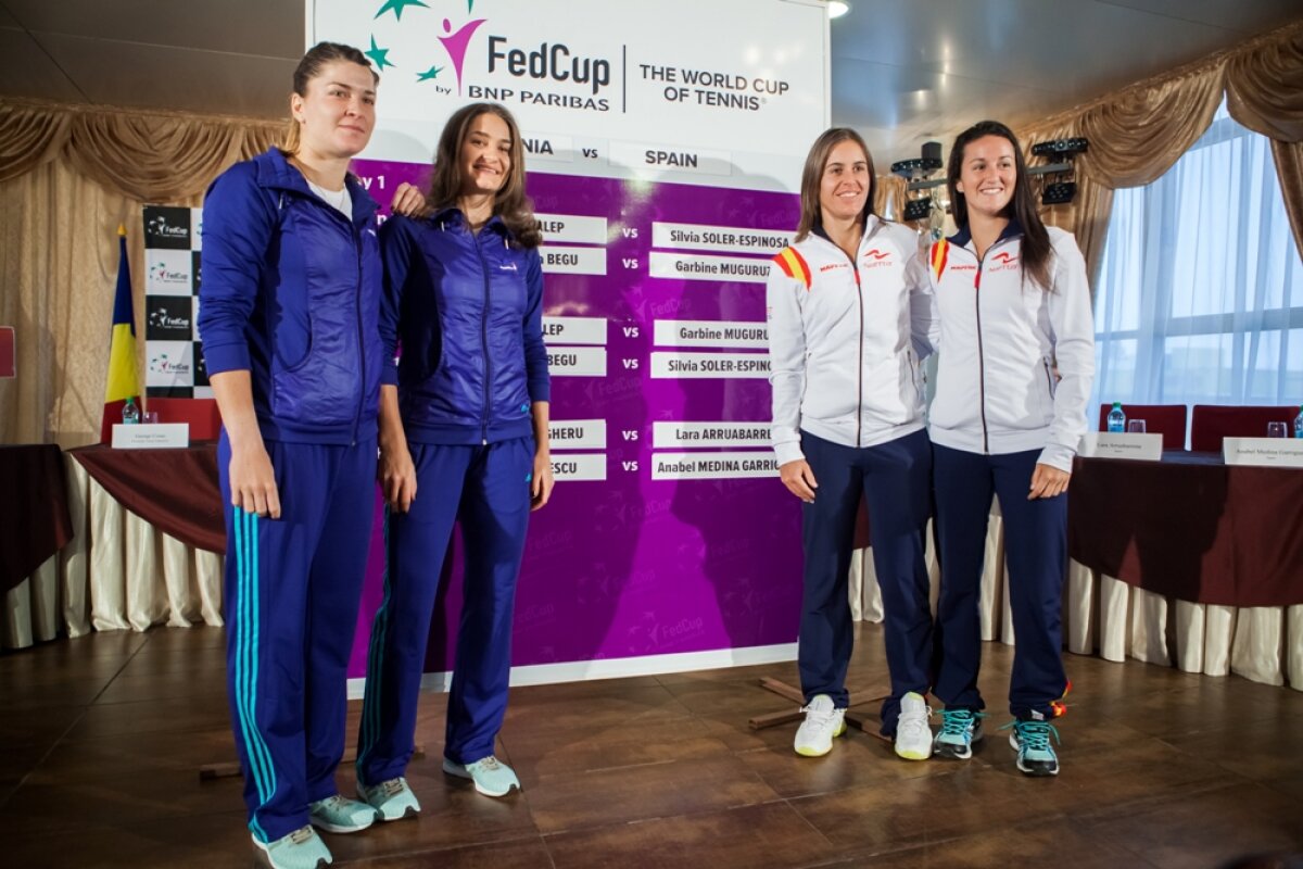 S-au tras la sorţi meciurile pentru Fed Cup » România începe cu Simona Halep