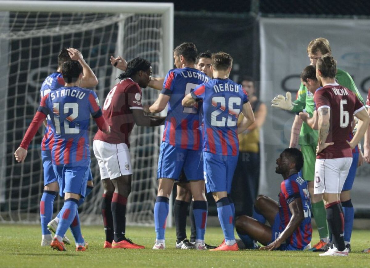 VIDEO+FOTO "Cuţu" muşcă rău » Dublă şi assist pentru George Ţucudean la victoria Stelei, 3-0 cu Sparta Praga