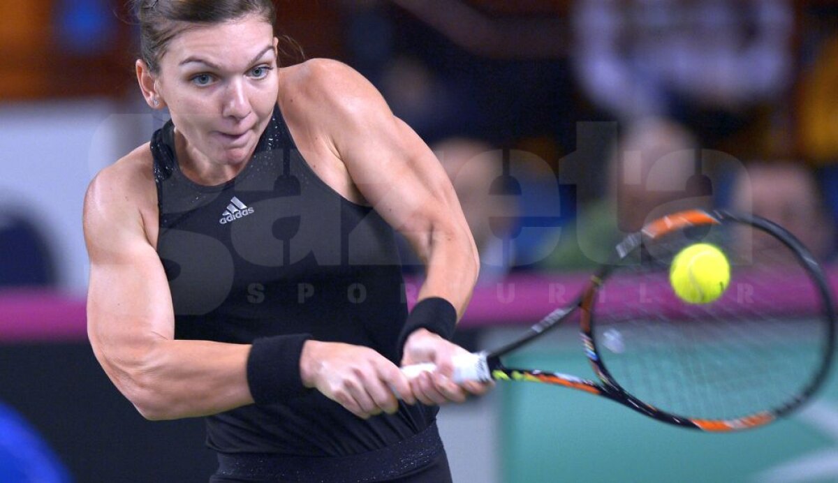 FOTO Cum a decurs meciul dintre Simona Halep şi Silvia Soler Espinosa