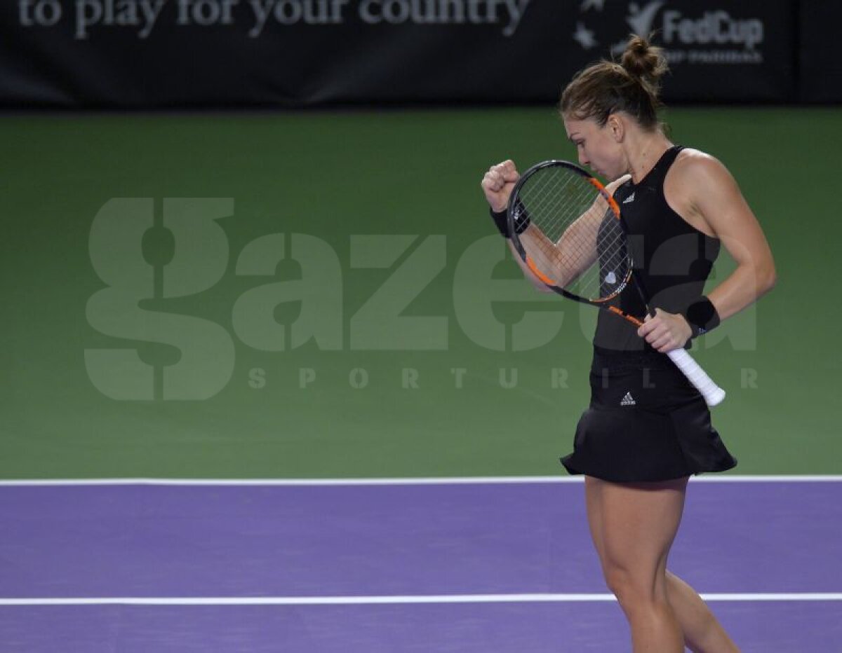Victorie fără emoţii! Simona Halep aduce primul punct al României la Fed Cup
