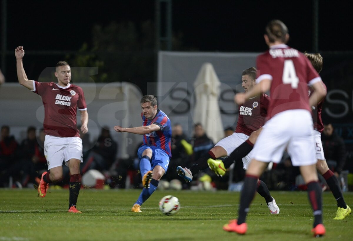 VIDEO Au muşcat din adversari » Steliştii s-au impus în amicalul cu Sparta Praga, chiar şi fără cinci internaţionali: 3-0