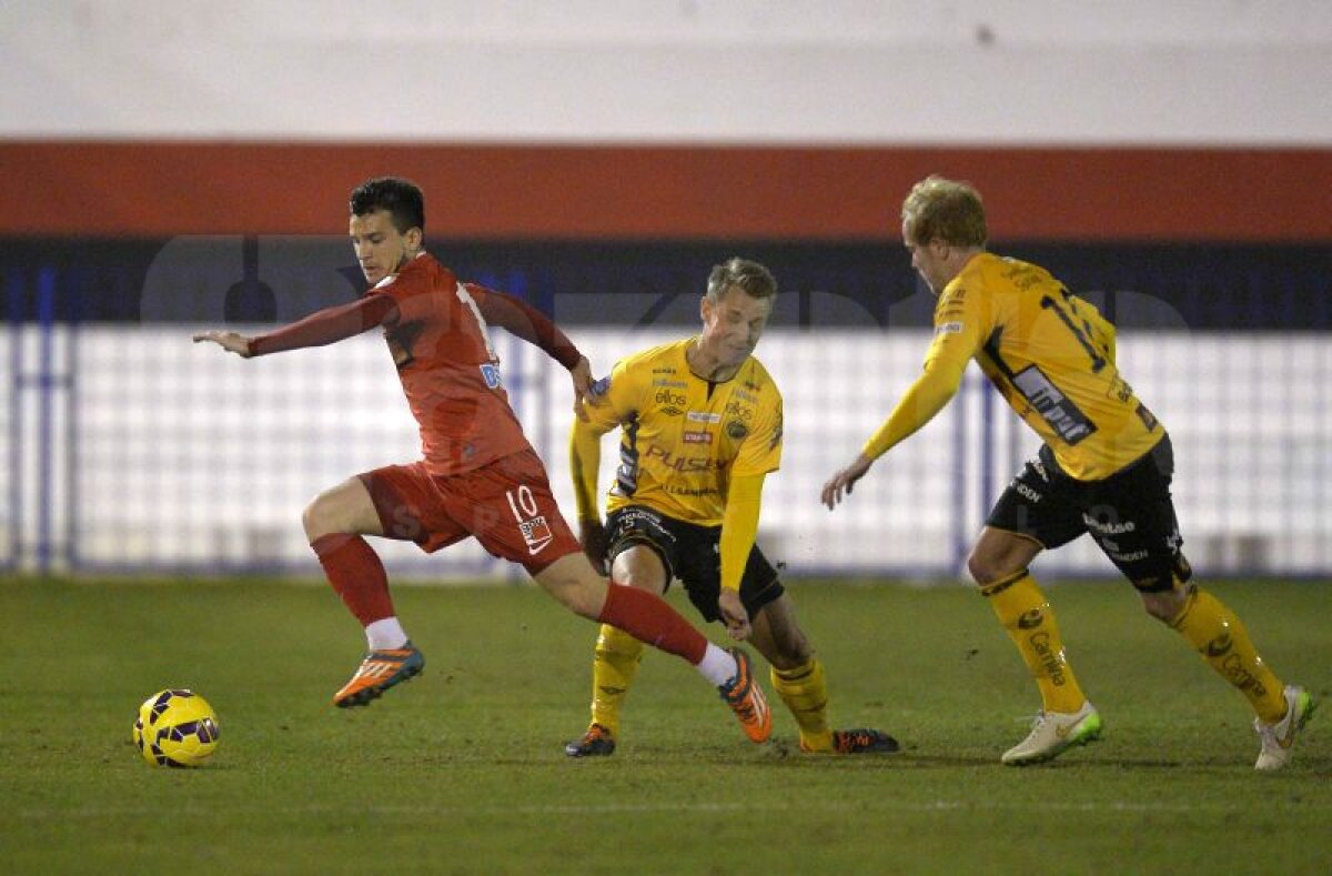 GALERIE FOTO Dinamo se răzbună şi o învinge pe Elfsborg într-un meci amical, scor 3-1