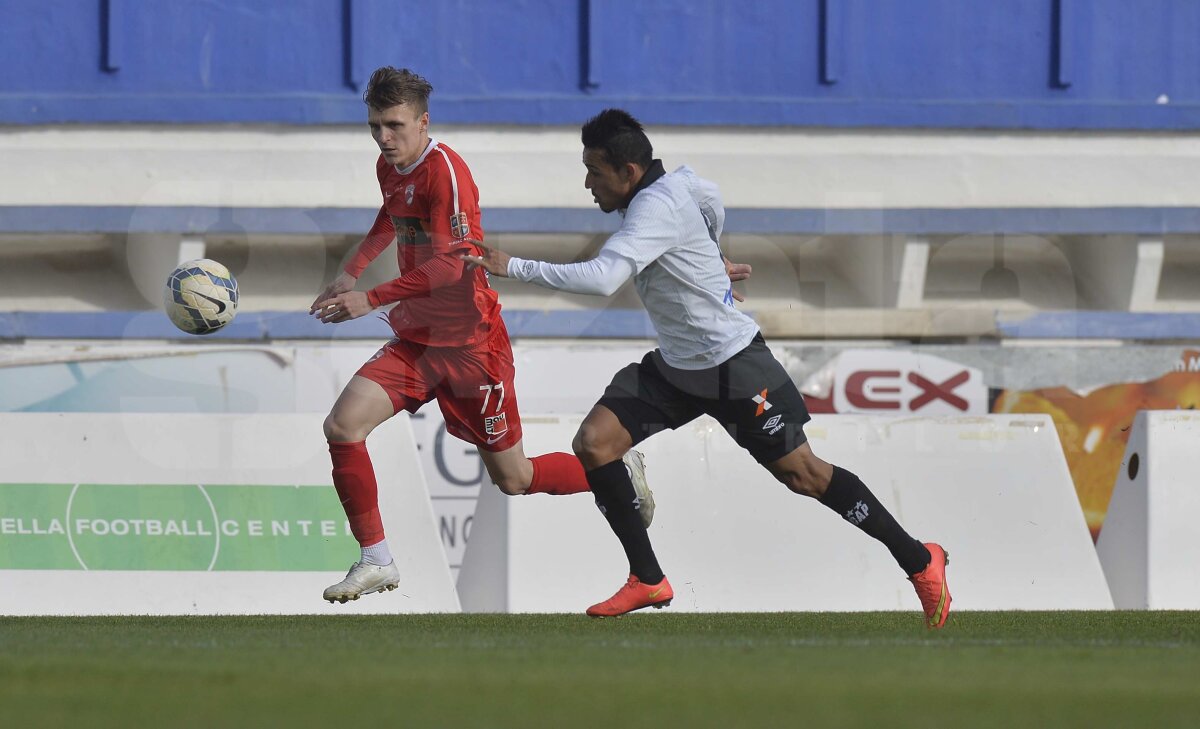 FOTO Dinamo a pierdut amicalul cu Atletico Paranaense, scor 2-3 » Cosmin Matei e suspect de fractură