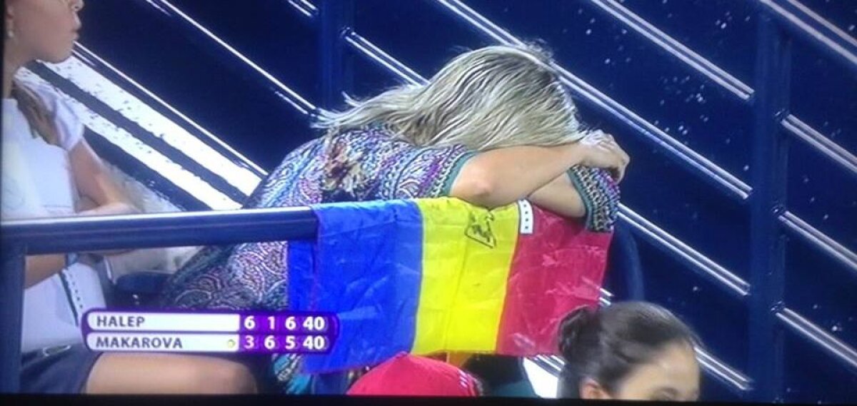 VIDEO Cel mai înfocat fan al Simonei Halep! Cine este femeia care a încurajat-o pînă la epuizare pe româncă