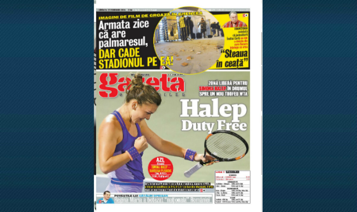 Halep Duty Free » Zonă liberă pentru Halep în finala pentru un nou trofeu WTA: va juca azi cu Pliskova, de la ora 17
