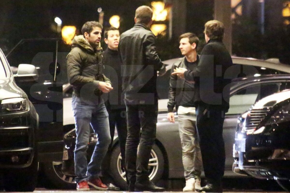 Noapte pierdută înainte de City » Escapadă nocturnă cu Lionel Messi şi Gerard Pique: au petrecut în cazino înainte de meciul din Ligă