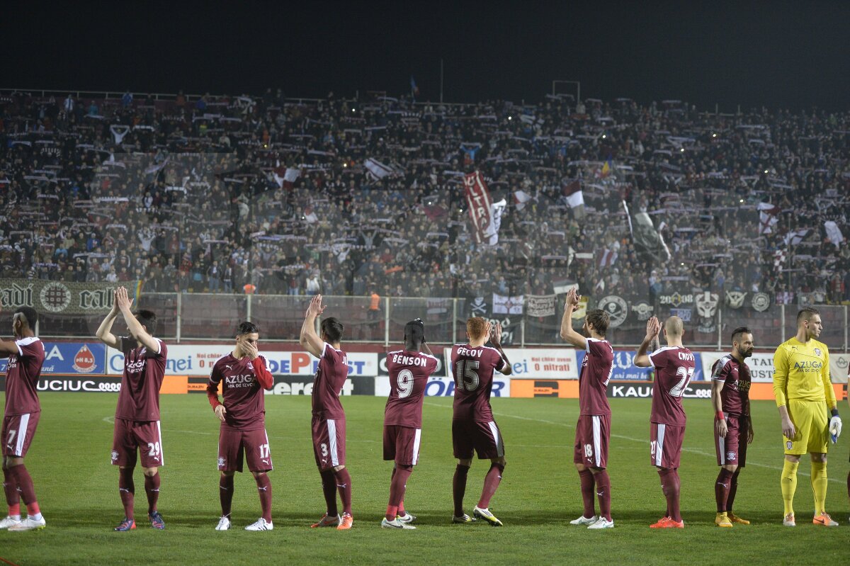 VIDEO şi FOTO Rapid - Viitorul 0-0 » Giuleştenii au rezistat o repriză în nouă oameni!