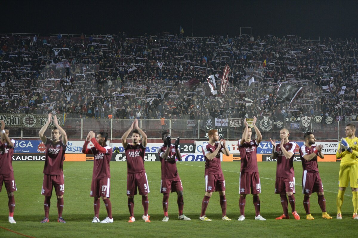 VIDEO şi FOTO Rapid - Viitorul 0-0 » Giuleştenii au rezistat o repriză în nouă oameni!