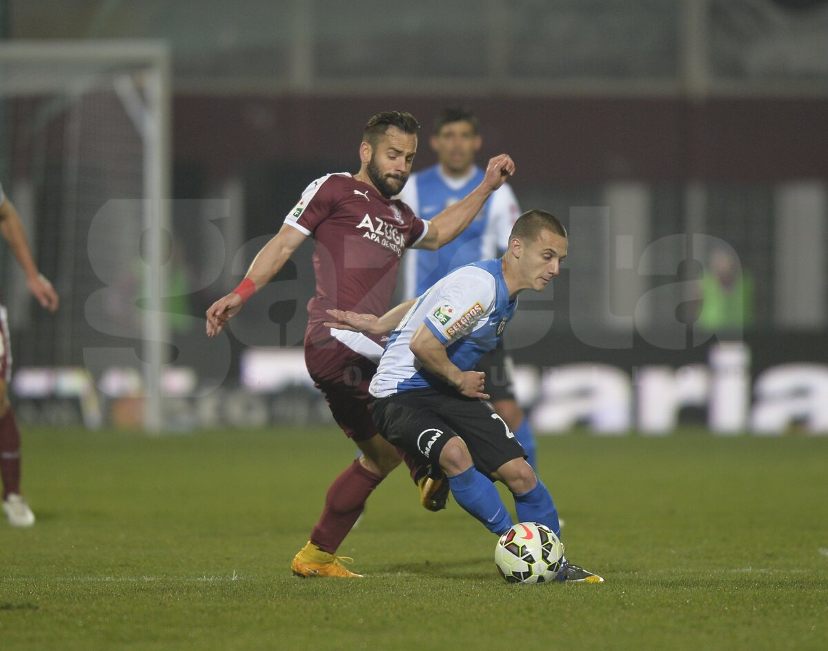 VIDEO şi FOTO Rapid - Viitorul 0-0 » Giuleştenii au rezistat o repriză în nouă oameni!
