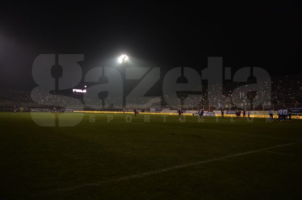 FOTO Rapidiştii au retrăit coşmarul din meciul cu PSG » S-a stins nocturna în Giuleşti!
