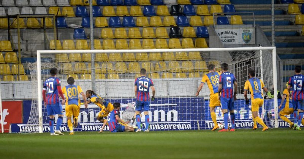 FOTO » Petrolul - Steaua 1-1, Chipciu egalează în prelungiri şi îi dă Stelei un avantaj pentru retur!