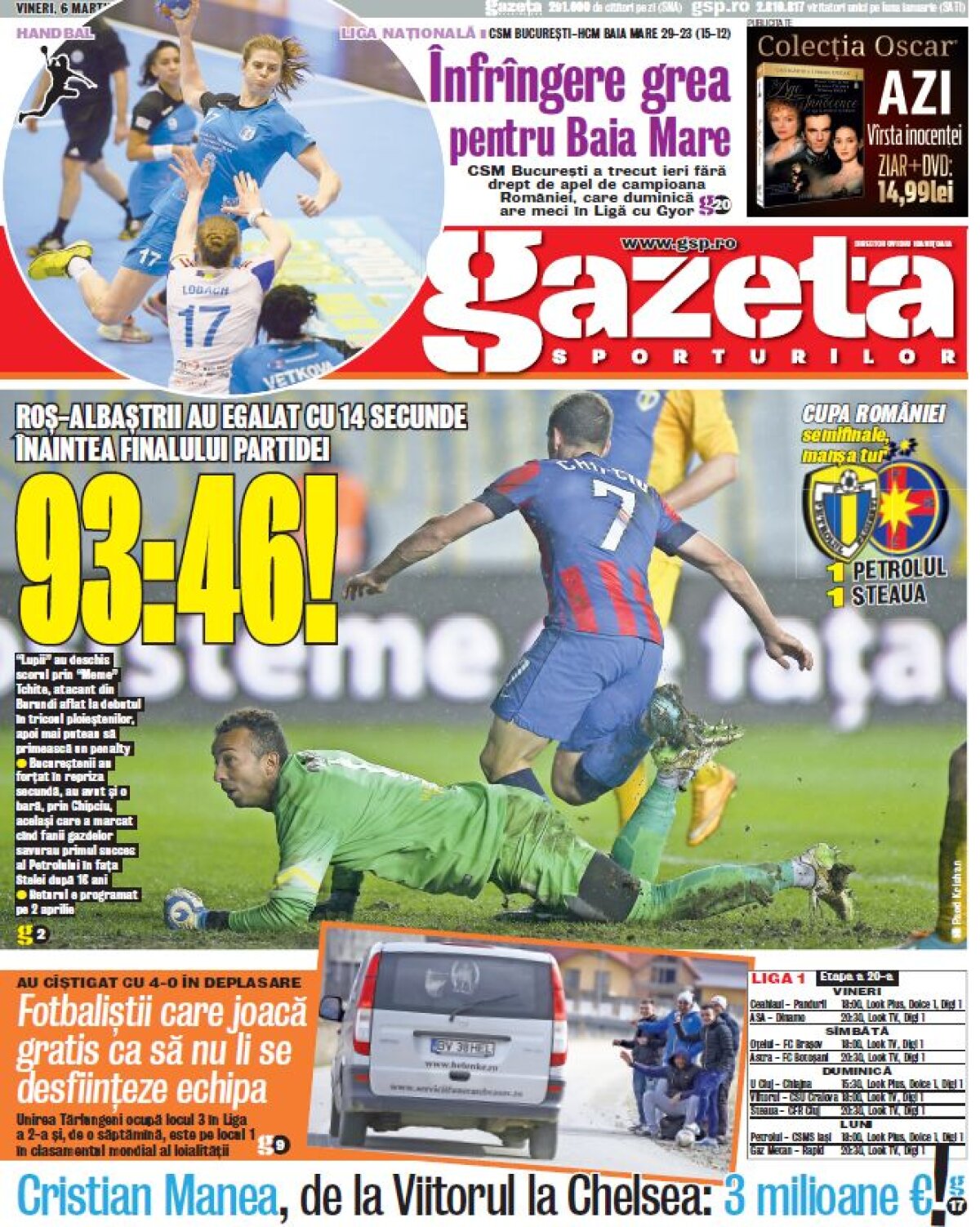 Alex i-a dat replica lui Meme » Steaua a obţinut in extremis remiza cu Petrolul, 1-1, şi are prima şansă la calificare