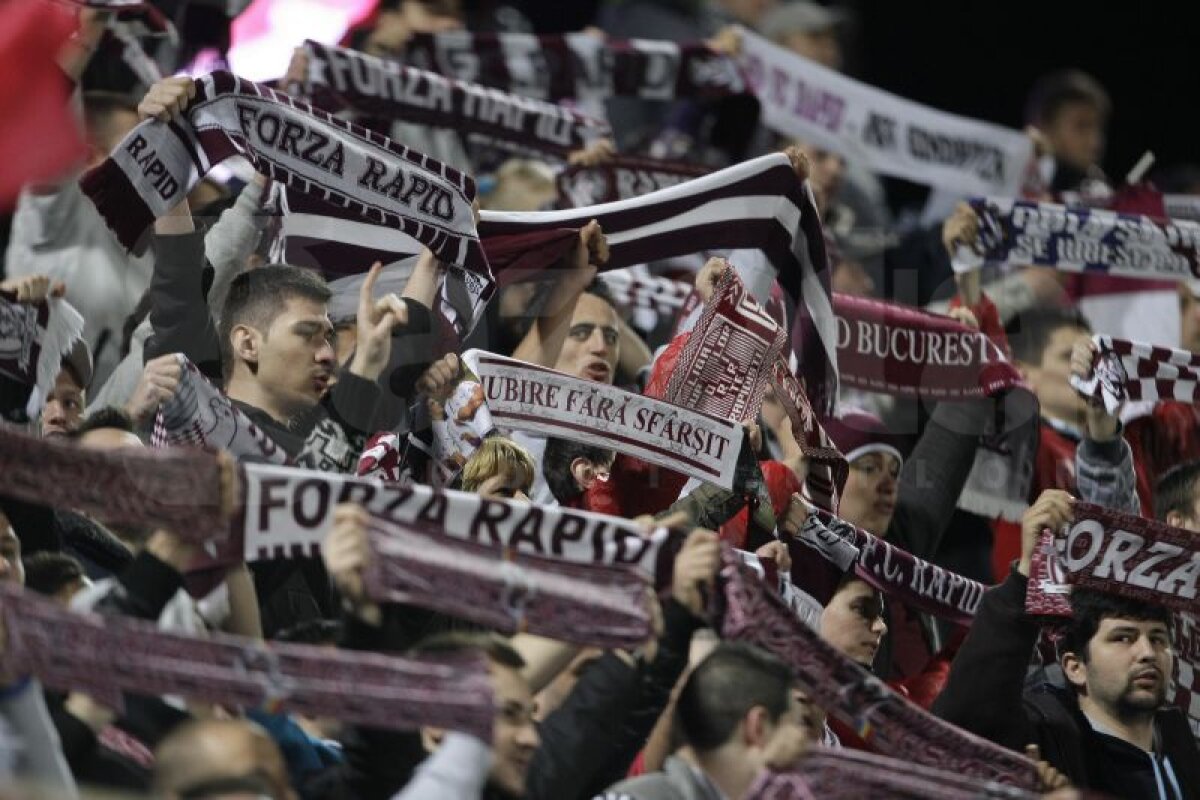 FOTO «Virusul» Rapid face ravagii printre străinii transferaţi în iarnă :) "Nu cred că am văzut o galerie mai pasionată ca cea din Giuleşti"