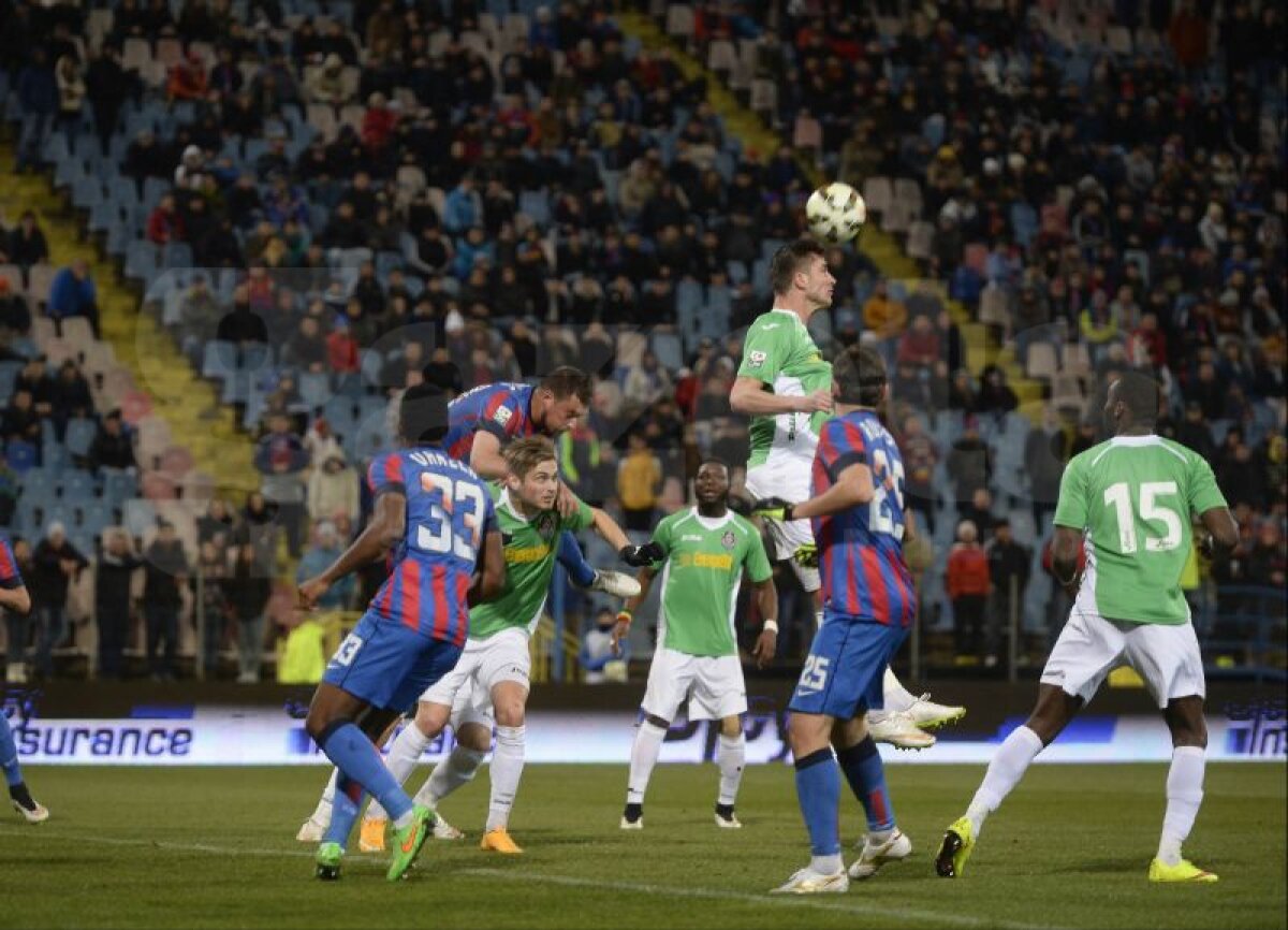 VIDEO şi FOTO » Steaua - CFR Cluj 1-0 » Victorie chinuită adusă de George Ţucudean