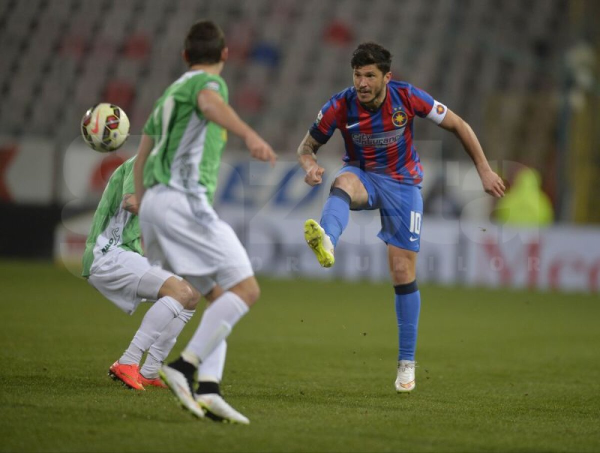 VIDEO şi FOTO » Steaua - CFR Cluj 1-0 » Victorie chinuită adusă de George Ţucudean