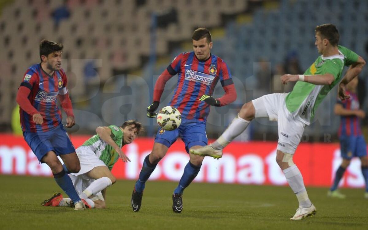 VIDEO şi FOTO » Steaua - CFR Cluj 1-0 » Victorie chinuită adusă de George Ţucudean