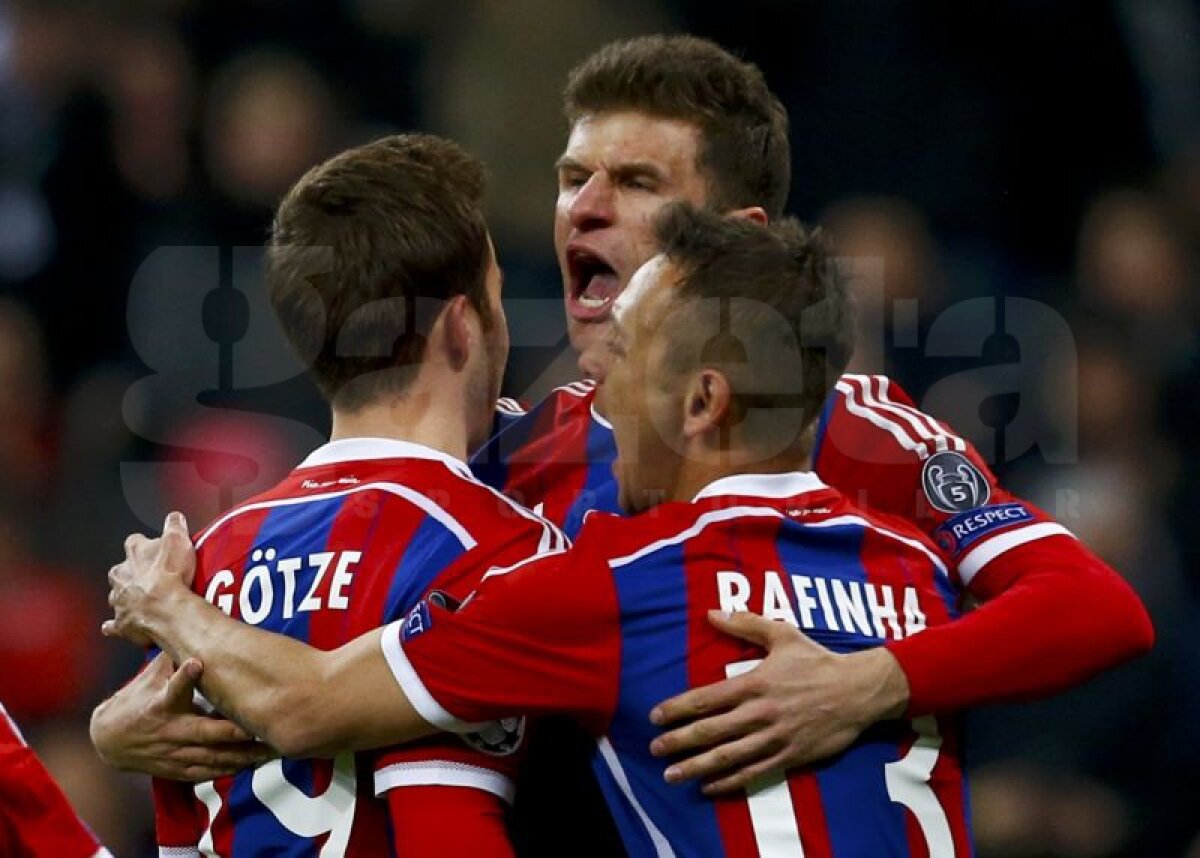 FOTO şi VIDEO » Bayern Munchen o umileşte pe Şahtior, scor 7-0 » PSG se califică după prelungiri