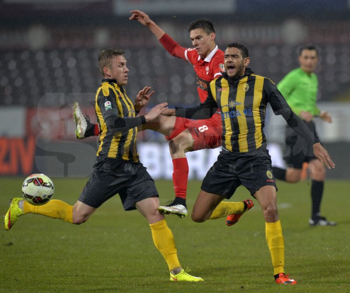 FOTO şi VIDEO Dinamo - Ceahlăul 3-1 » "Dubla" lui Gicu Grozav îi urcă pe "cîini" pînă pe locul 5 şi îi condamnă pe nemţeni la retrogradare
