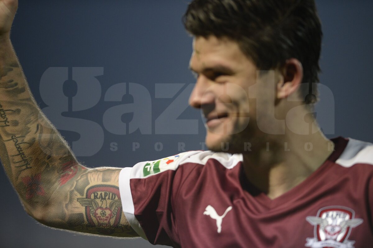 FOTO I s-a făcut pielea de găină » Imagine senzaţională surprinsă la Rapid - Petrolul!