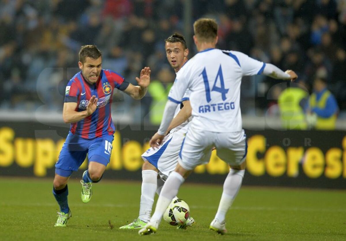 FOTO şi VIDEO Gorjenii şi-au luat revanşa » Steaua a pierdut la Pandurii acasă, scor 1-3