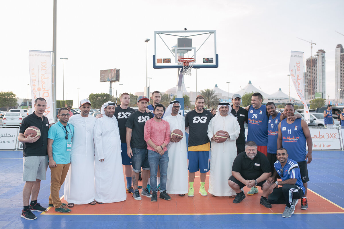 GALERIE FOTO Campionul European la 3x3, Angel Santana, i-a cucerit şi pe arabi