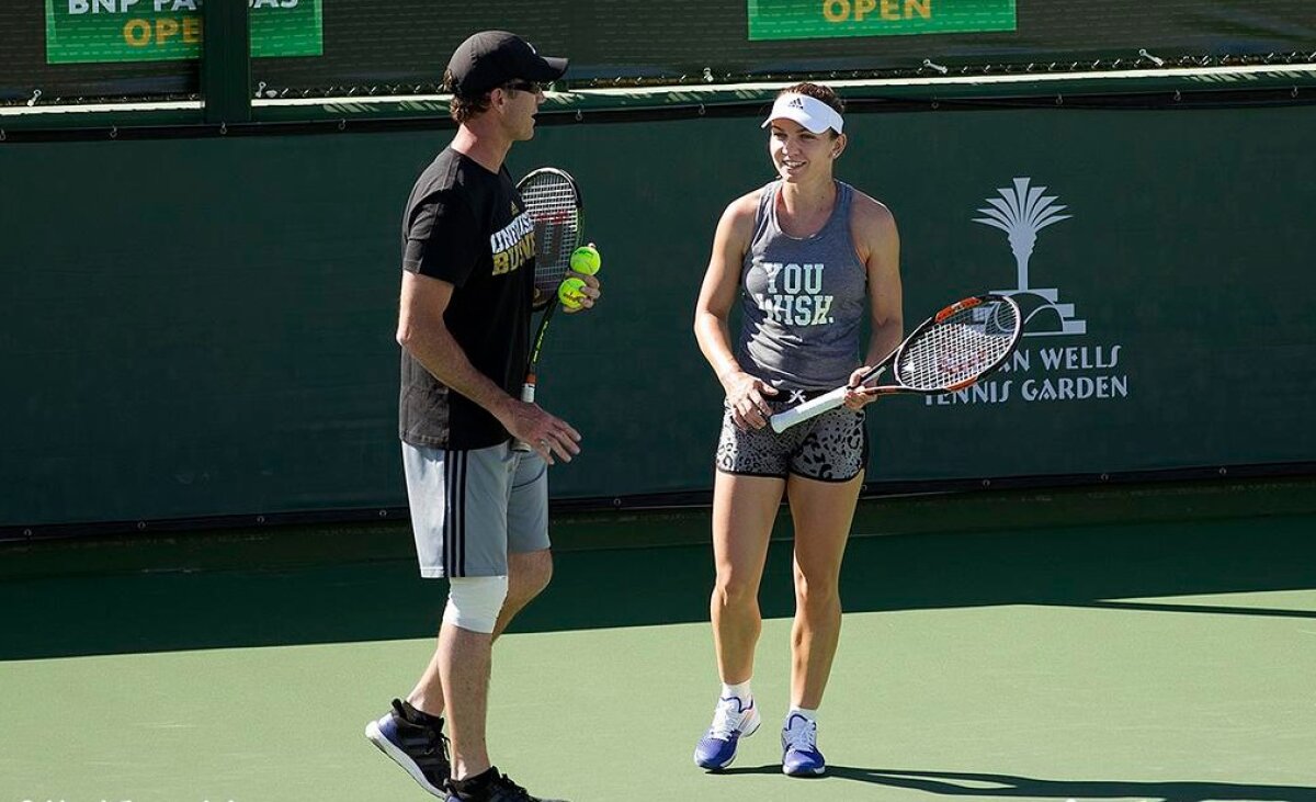 FOTO Un nou antrenor pentru Simona Halep? I-a pregătit pe Lleyton Hewitt şi Andre Agassi, iar acum o ajută pe româncă