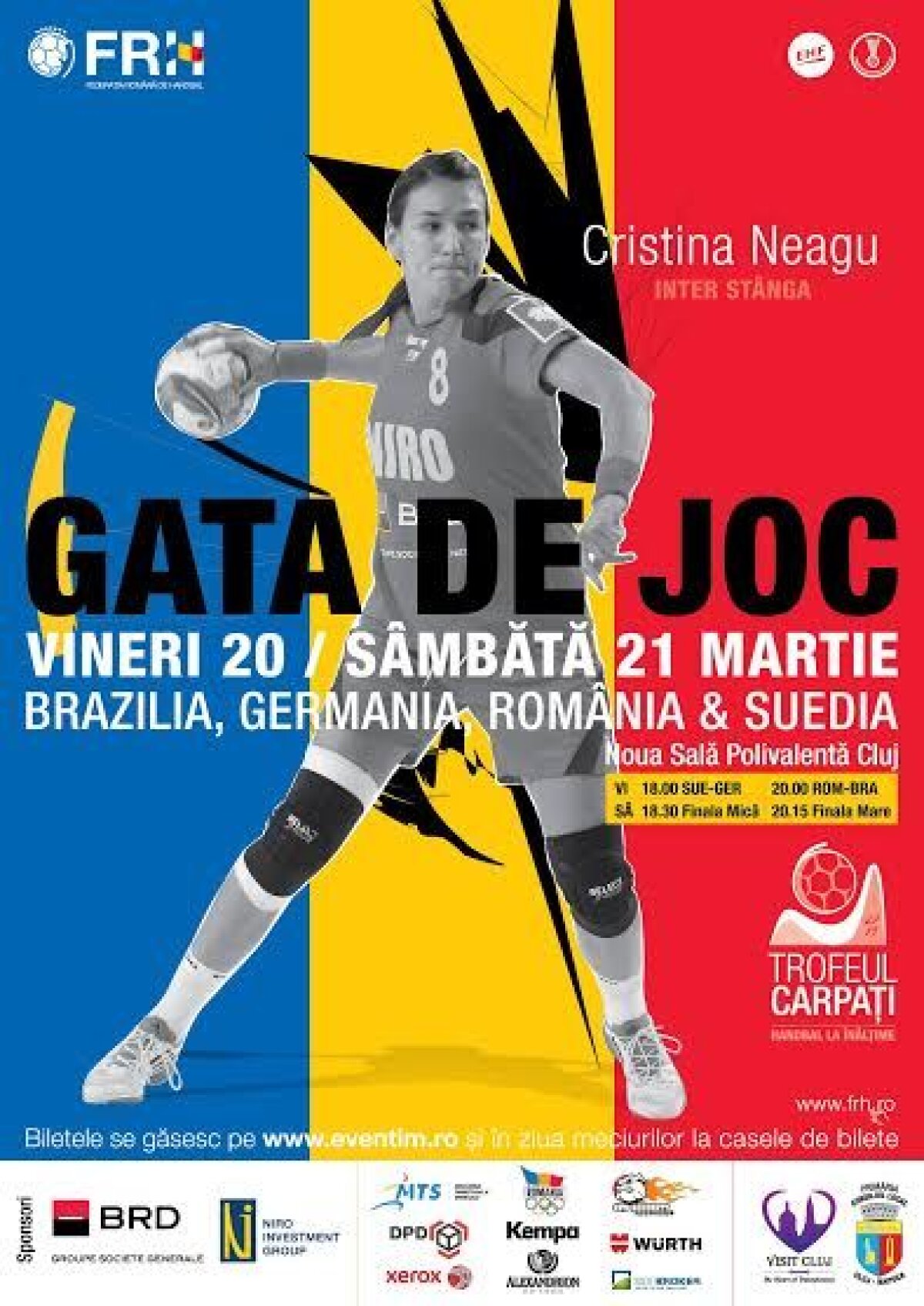 "Naţionala" rebranduită! » Echipa de hanbdal feminin a României va apărea la ”Trofeul Carpaţi” cu un look nou