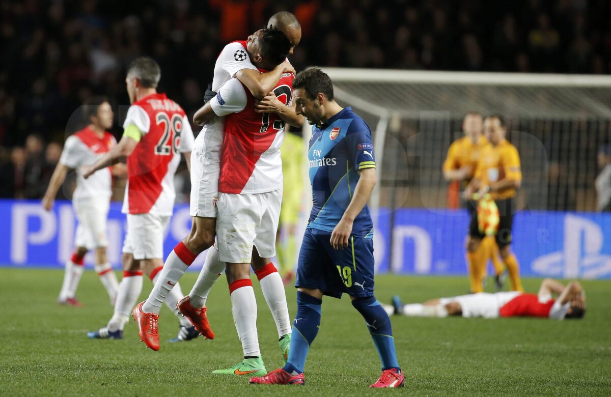 FOTO+VIDEO » AS Monaco şi Atletico Madrid s-au calificat în sferturile UEFA Champions League