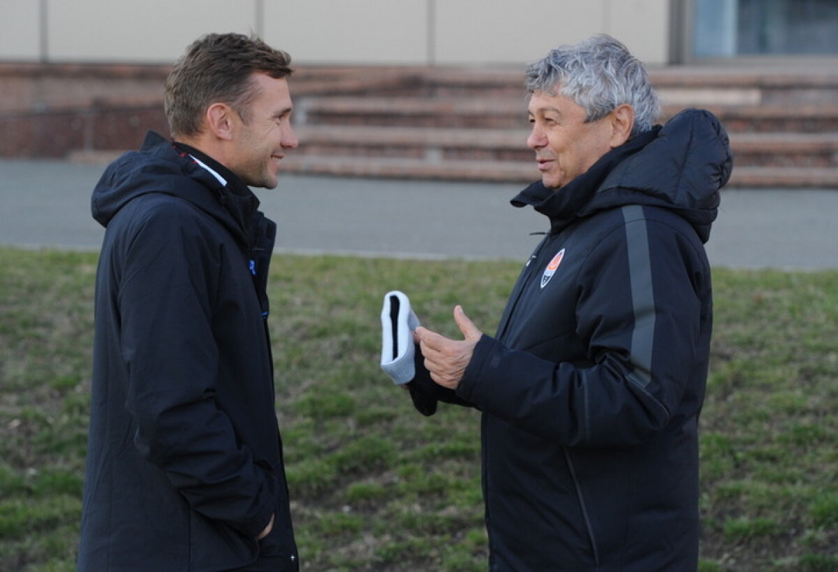 FOTO şi VIDEO Invitat de marcă pentru Mircea Lucescu » Antrenament sub privirile legendei marii rivale