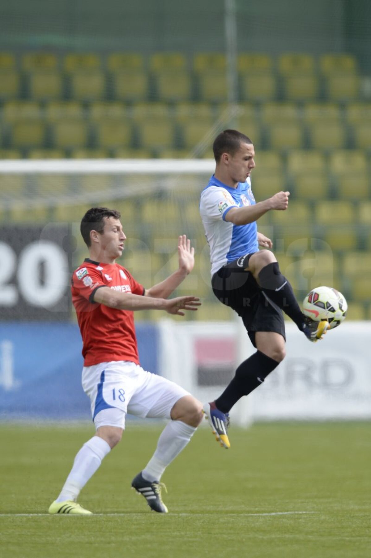 VIDEO şi FOTO » Viitorul - Pandurii 4-0 » Gică Hagi l-a surclasat pe Iordănescu jr. şi se apropie de Europa League