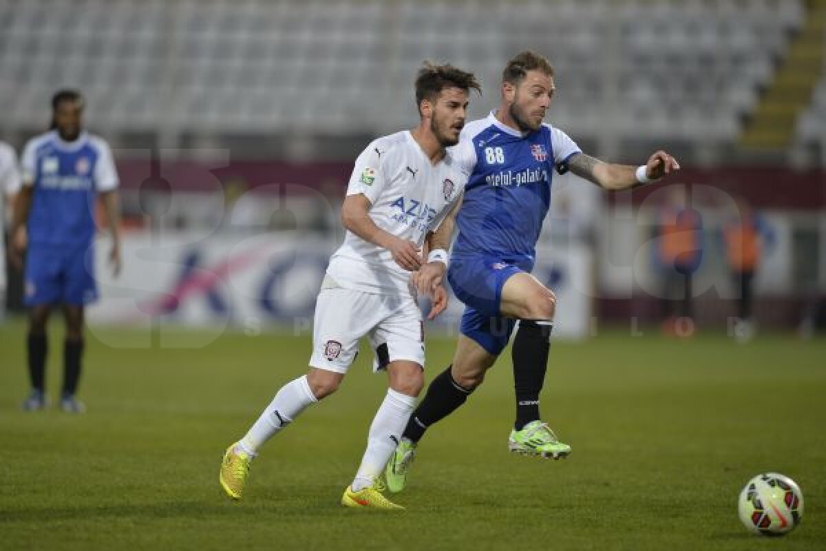 VIDEO + FOTO Sărbătoare în Giuleşti! Combinaţia Pancu-Niculae a consfiinţit o victorie vitală pentru Rapid, contra Oţelului!