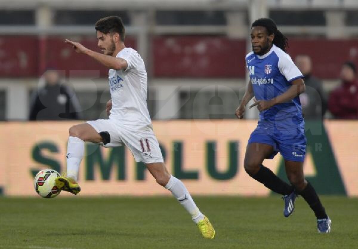 VIDEO + FOTO Sărbătoare în Giuleşti! Combinaţia Pancu-Niculae a consfiinţit o victorie vitală pentru Rapid, contra Oţelului!