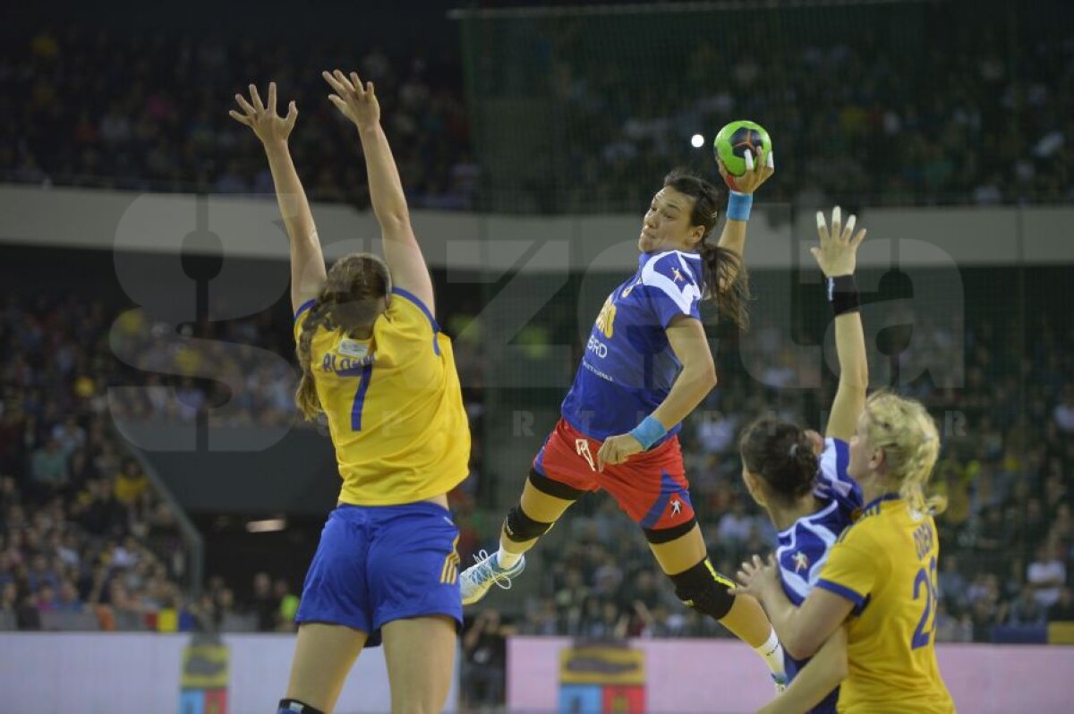 FOTO O zi pe dos » "Tricolorele" au pornit rău finala Trofeului Carpaţi şi n-au mai putut să recupereze, 17-26 cu Suedia