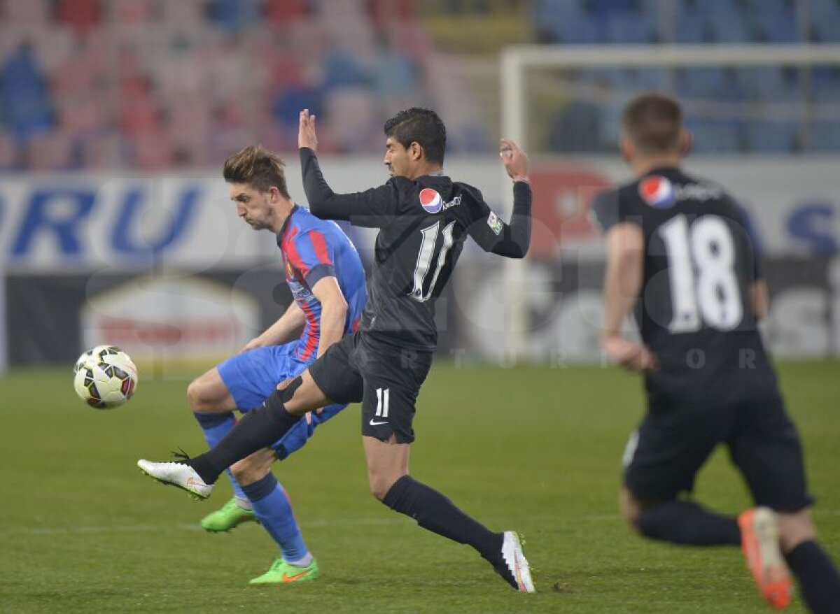 VIDEO şi FOTO Viitorul cenușiu » Steaua învinge la scor echipa "Regelui", 4-1, dar campionii n-au arătat deloc bine 80 de minute