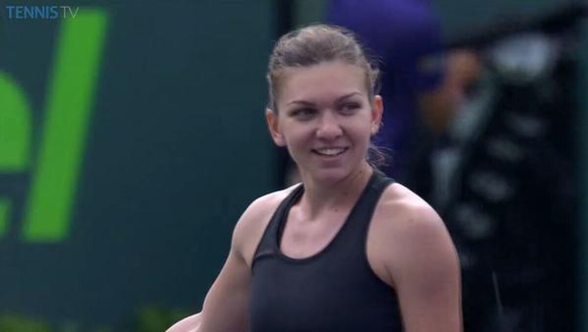 Simona Halep, despre cea mai mare problemă pe care a întîmpinat-o în meciul cu Nicole Vaidisova: "E dificil cînd nu-ţi cunoşti adversara"