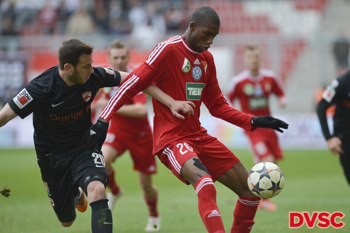 VIDEO şi FOTO Roş-albii au plecat în genunchi din Ungaria » Debrecen a făcut instrucţie cu Dinamo, scor 6-0