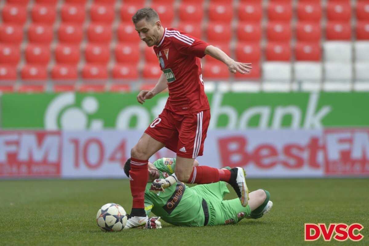 VIDEO şi FOTO Roş-albii au plecat în genunchi din Ungaria » Debrecen a făcut instrucţie cu Dinamo, scor 6-0