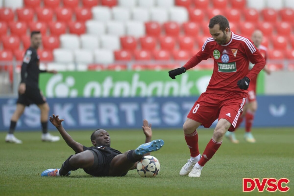 VIDEO şi FOTO Roş-albii au plecat în genunchi din Ungaria » Debrecen a făcut instrucţie cu Dinamo, scor 6-0
