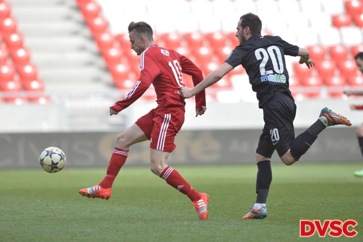 VIDEO şi FOTO Roş-albii au plecat în genunchi din Ungaria » Debrecen a făcut instrucţie cu Dinamo, scor 6-0