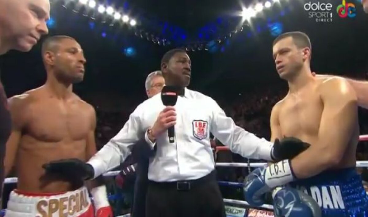 FOTO şi VIDEO » Demolat la Sheffield! JoJo Dan n-a avut nici o şansă în faţa lui Kell Brook şi a abandonat